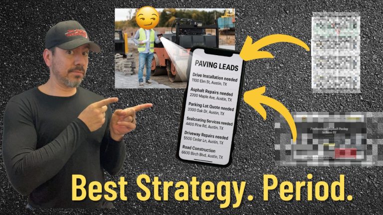 The Best Online Marketing for Paving Contractors (Hands Down)